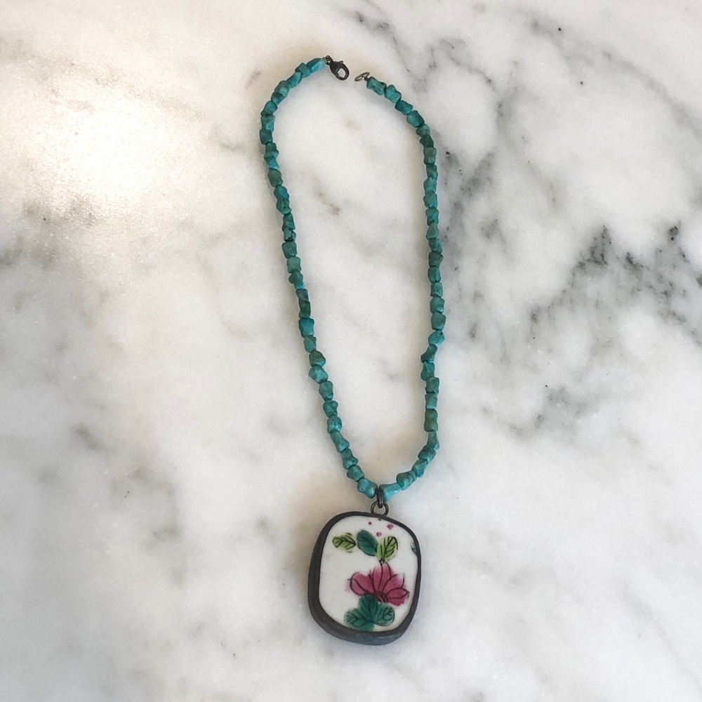 Anthropologie statement necklace